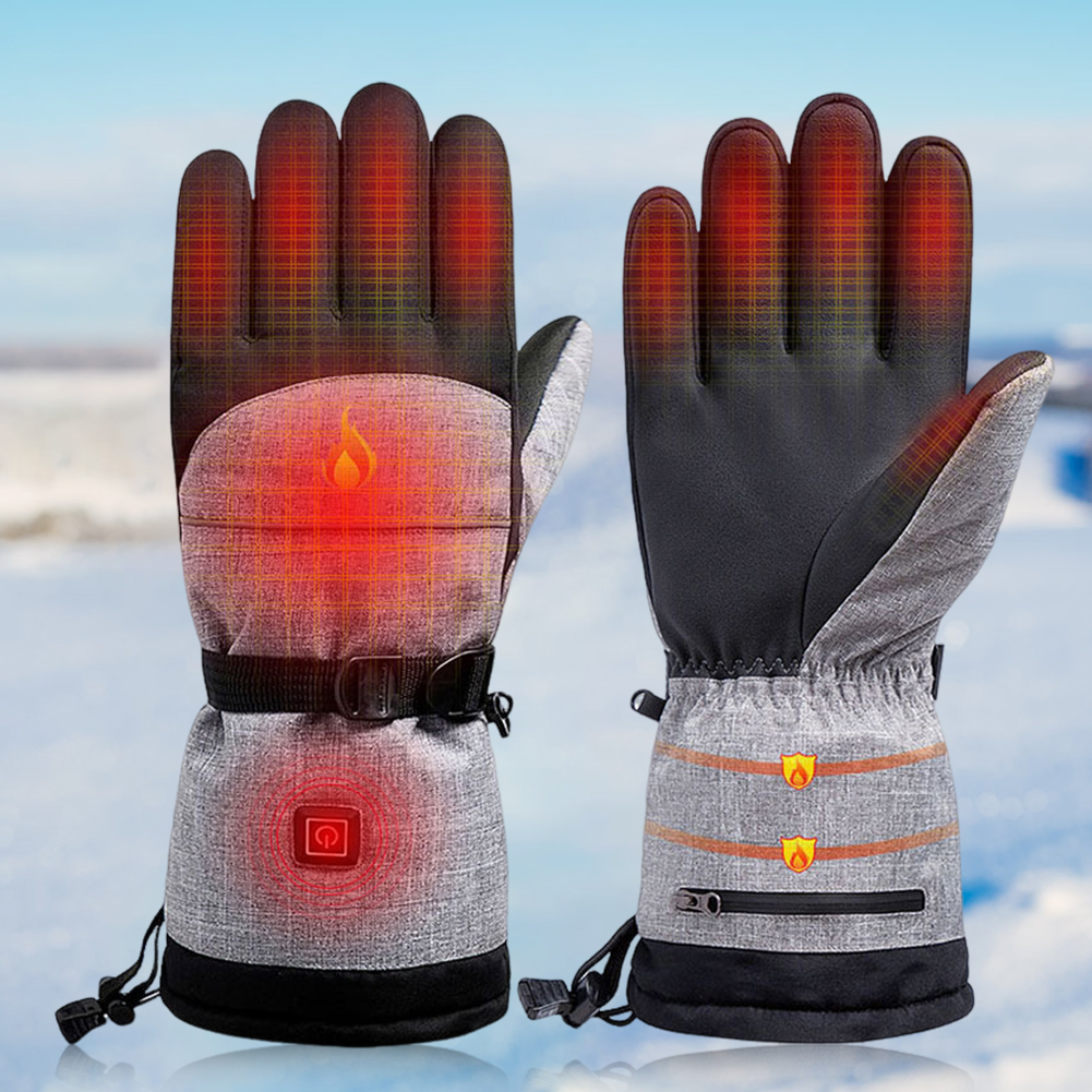 Electric Heated Gloves Men Wom - Ski Glove Waterproof review and price