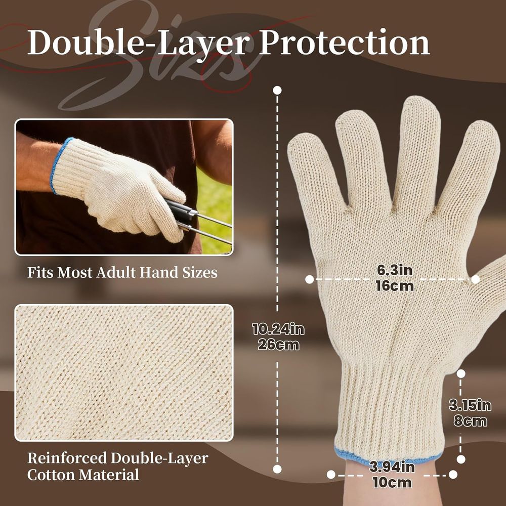 Heat-Resistant BBQ Gloves - Fu - Heat Resistant Glove review and price