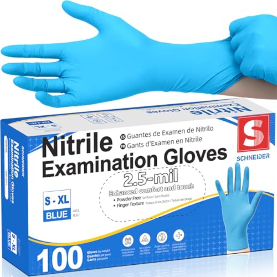 Schneider Medical Nitrile Exam - Latex Disposable Glove review and price