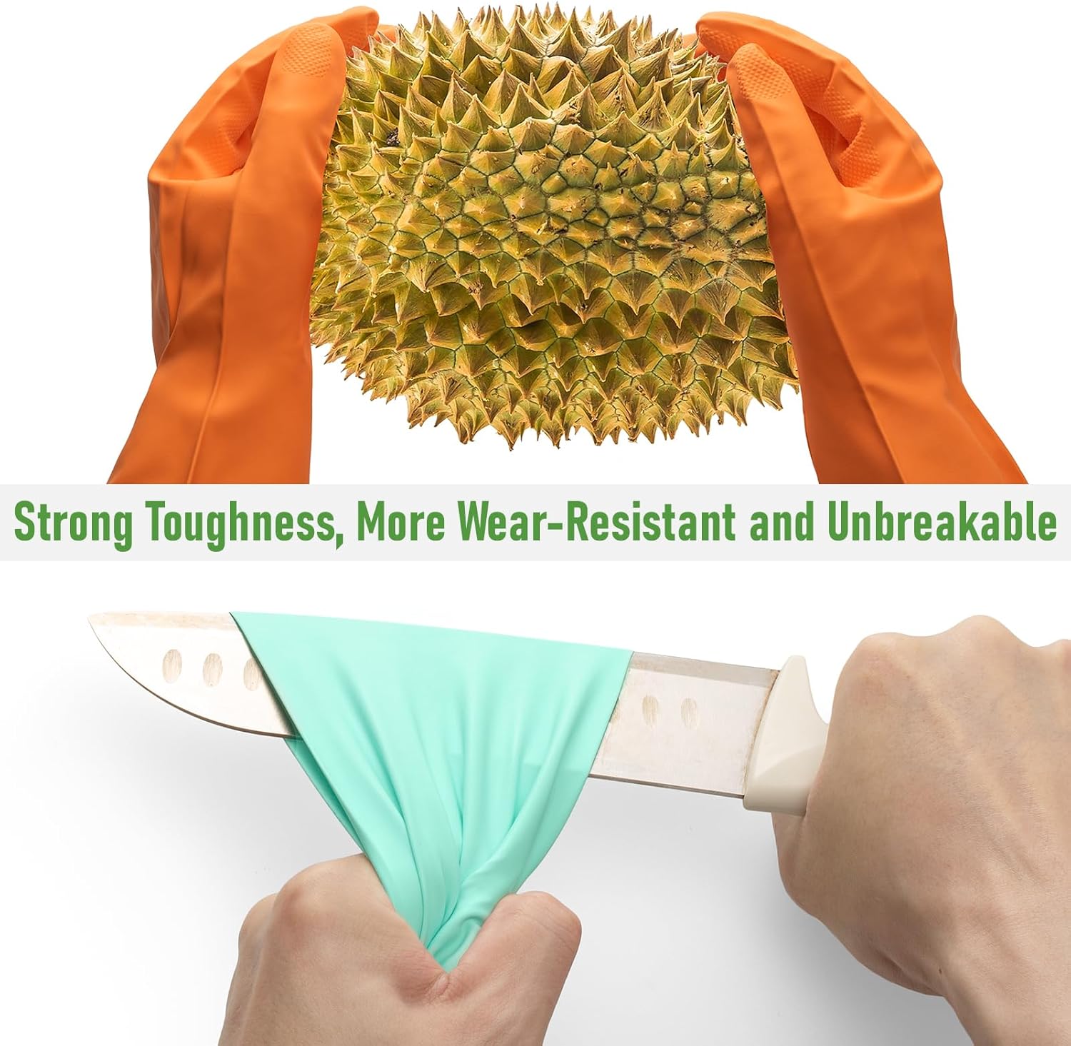 3 Pairs Colorful Rubber Dishwa - Rubber Glove Cleaning review and price