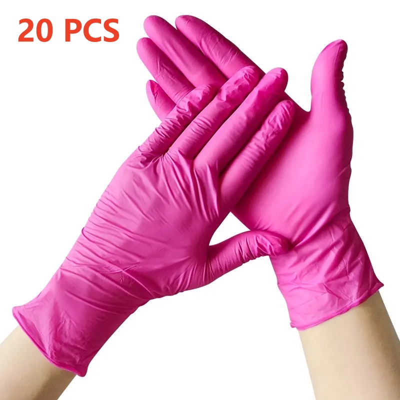 Fuchsia Nitrile Disposable Glo - Latex Disposable Glove review and price