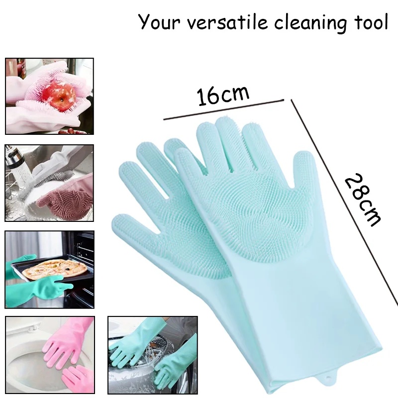 Pet Grooming Gloves for Dogs A - Rubber Glove Cleaning review and price