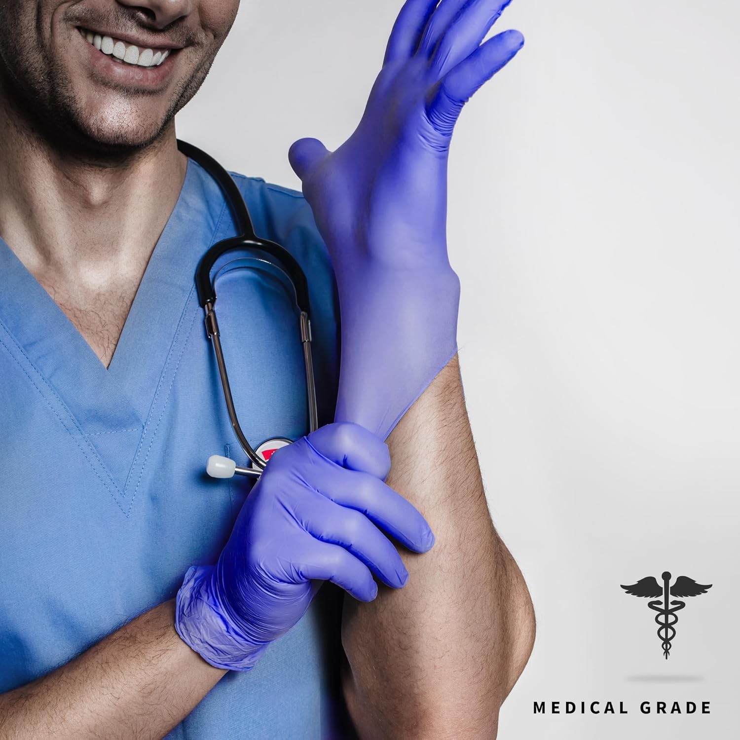 4 Mil Nitrile Exam Gloves, Pow - Exam Glove Nitrile review and price