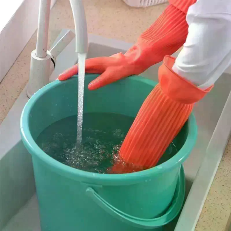 Long Reusable Rubber Dishwashi - Dish Glove Rubber review and price
