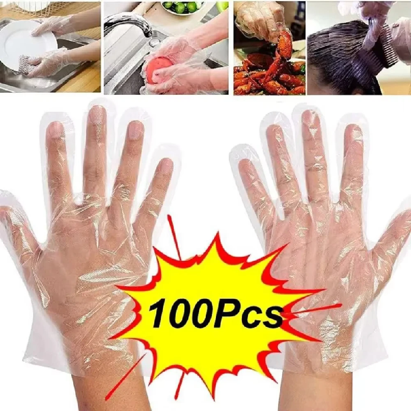 100/200/500Pcs Disposable Glov - Rubber Glove Cleaning review and price