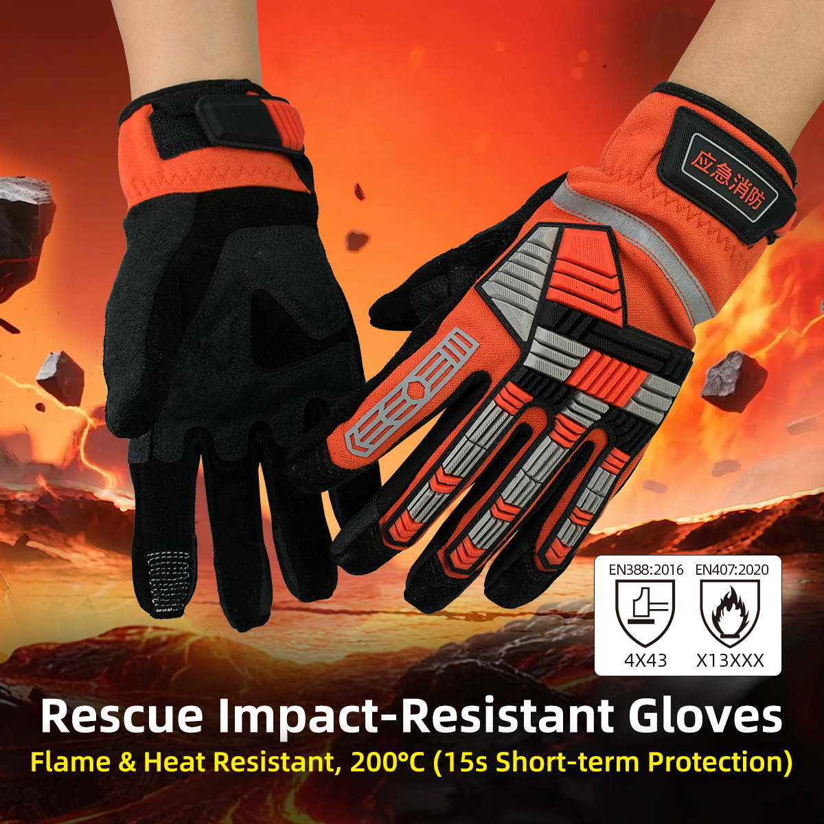 XYEHS 1 Pair TPR Impact Resist - Work Glove Impact review and price
