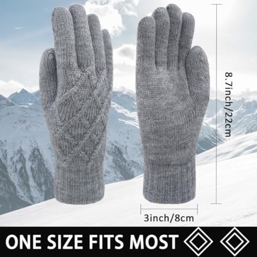 Winter Wool Gloves for Women M - Wool Glove Lined review and price
